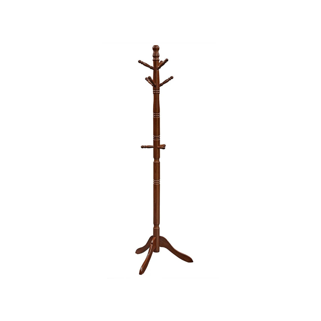 Solid Wood Coat Rack With 10 Hooks – product view 2 | Ridgefield Furniture