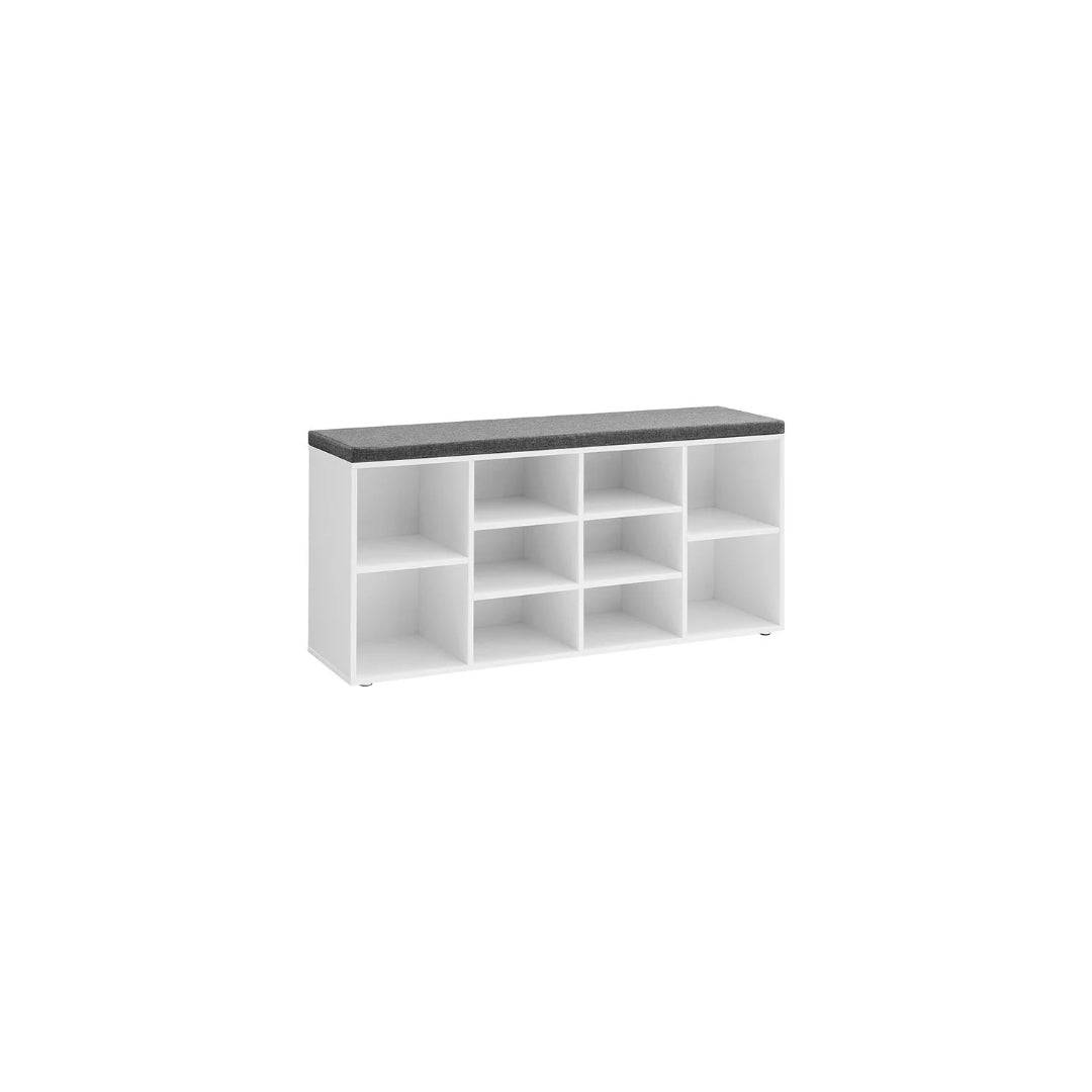 Shoe Storage Bench With Cushion – product view 3 | Ridgefield Furniture