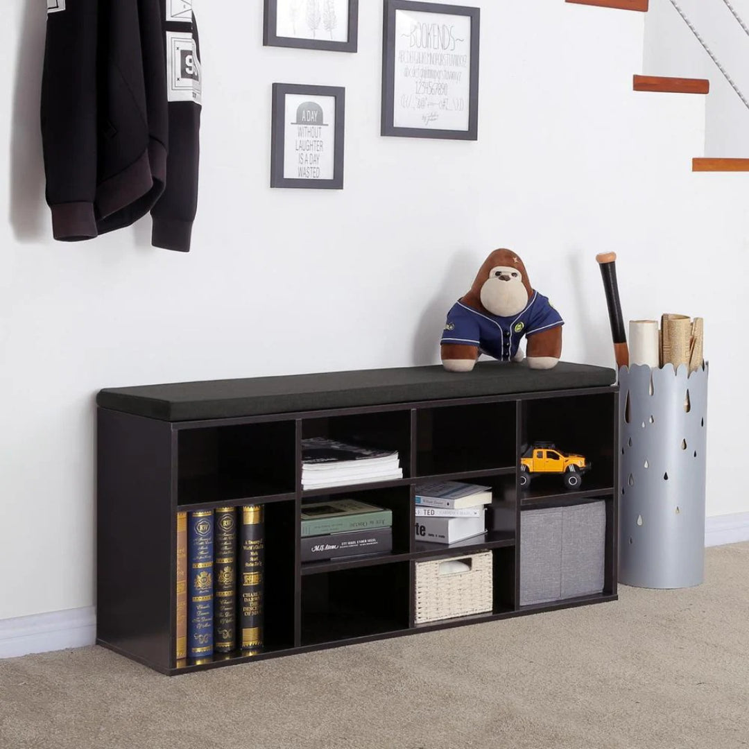 Shoe Storage Bench With Cushion – product view 32 | Ridgefield Furniture