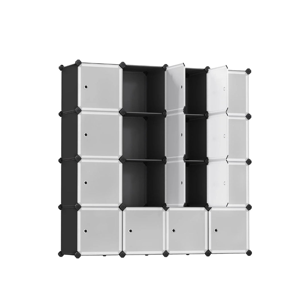 Cube Storage Cabinet With Doors 9 To 16 Plastic Cubes – product view 7 | Ridgefield Furniture