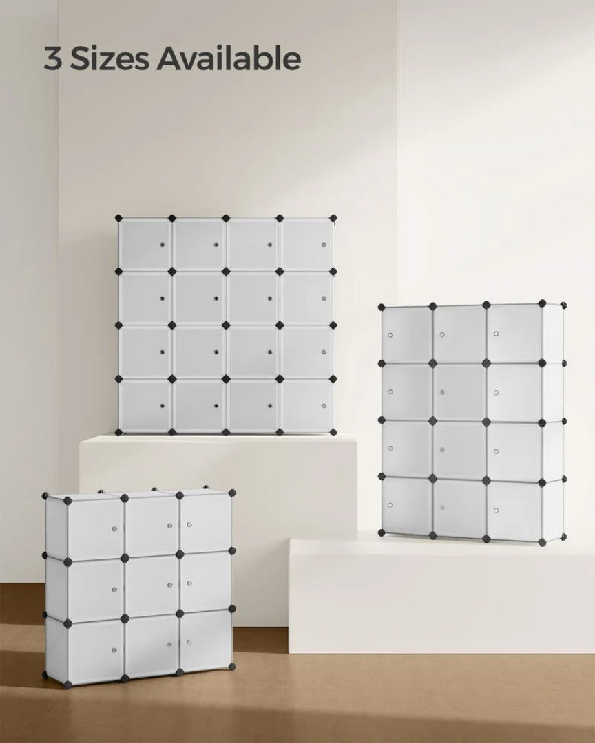 Cube Storage Cabinet With Doors 9 To 16 Plastic Cubes – product view 12 | Ridgefield Furniture