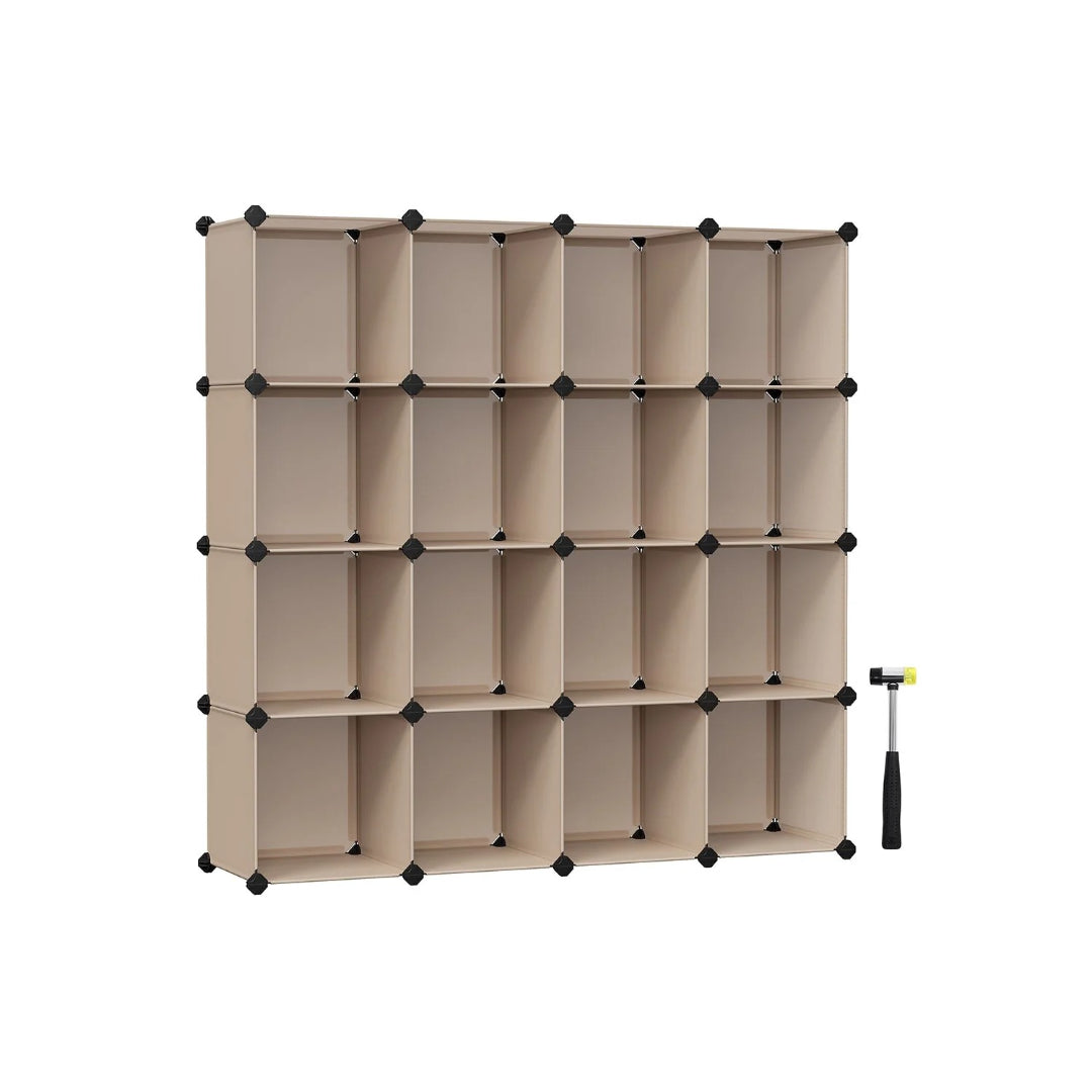Cube Storage Organizer 12 Or 16 Modular Shelving Units – product view 5 | Ridgefield Furniture