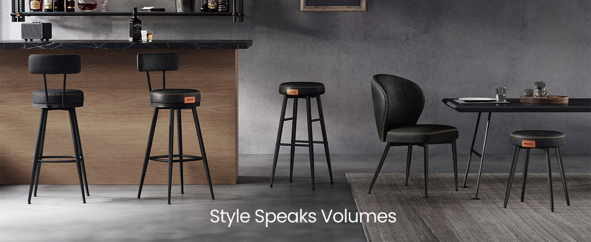 Dining Chairs Set Of 2, 4 Or 6 With Upholstered Seats And Steel Legs - product photo 57