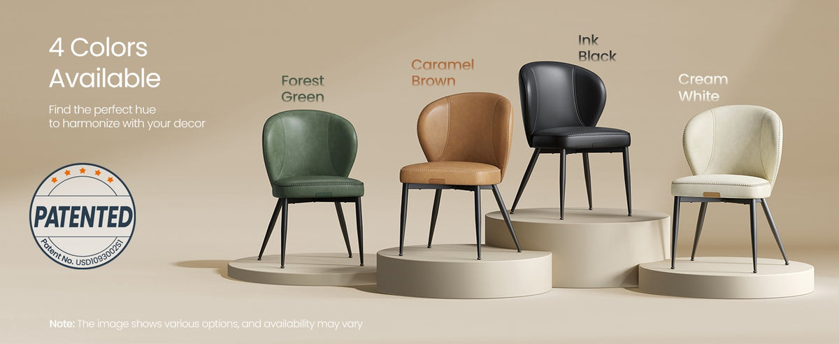 Dining Chairs Set Of 2, 4 Or 6 With Upholstered Seats And Steel Legs - product photo 73