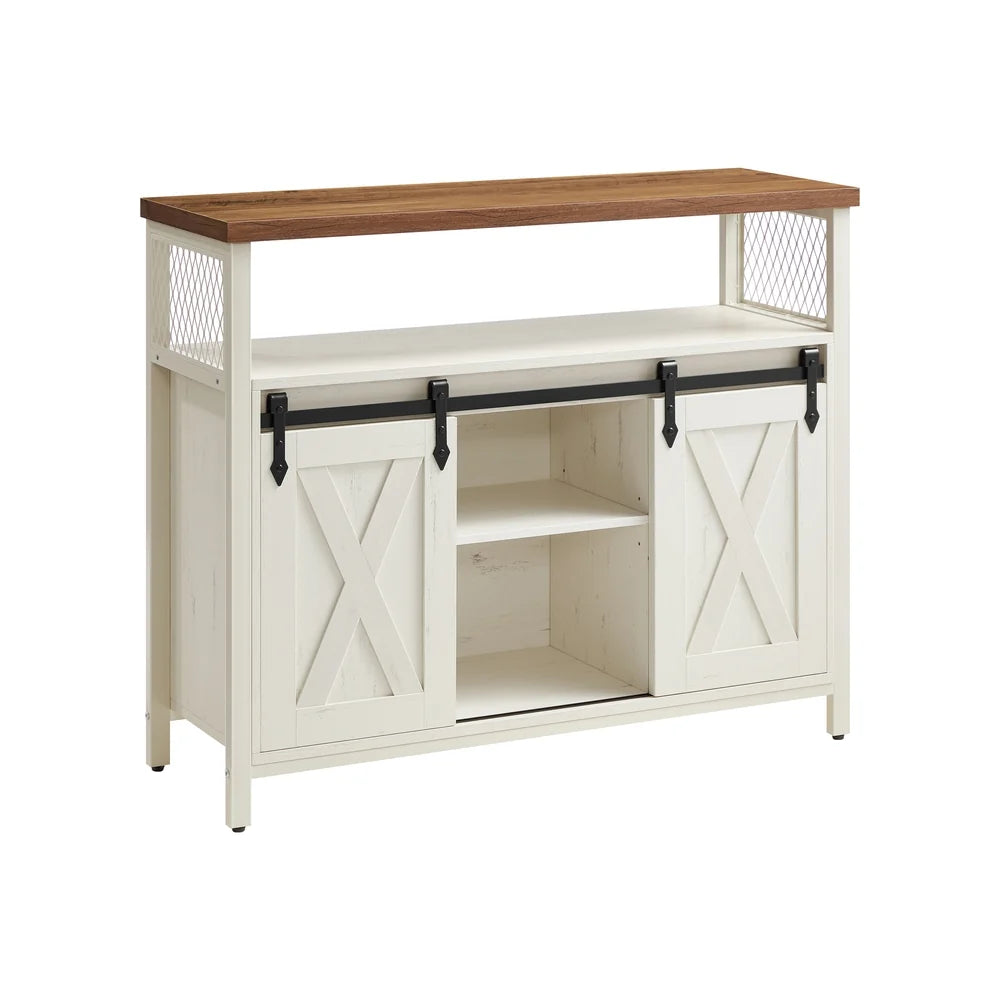 Dining Storage Sideboard With Door Rustic Brown - ULSC092W01S