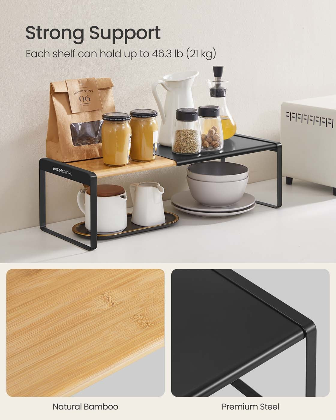 Expandable Spice Racks - product photo 04