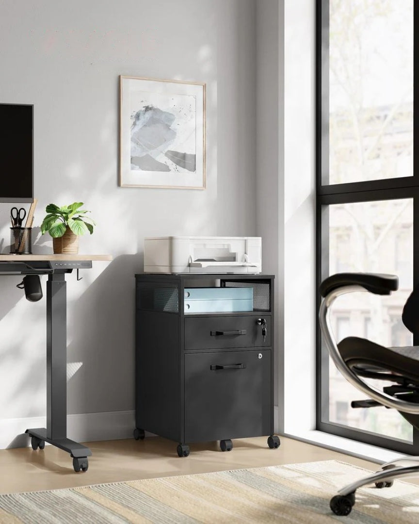 Mobile Filing Cabinet With Wheels – product view 13 | Ridgefield Furniture