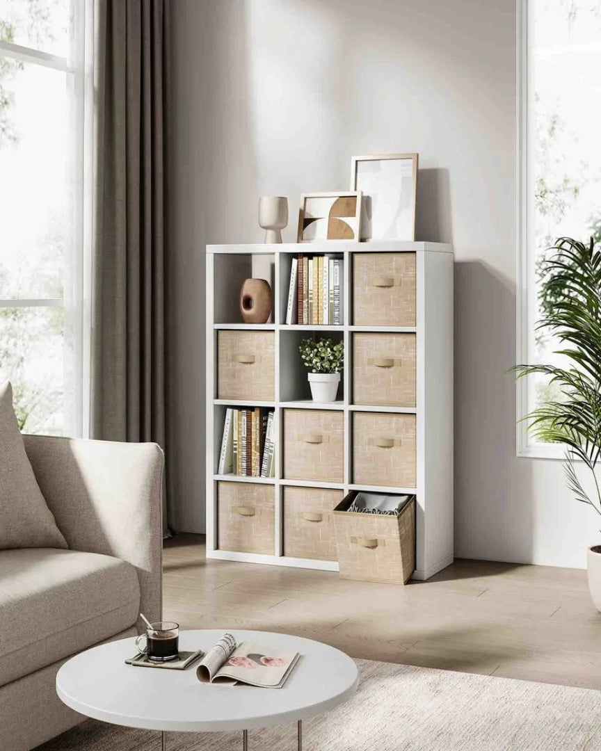 Foldable Storage Cubes Set Of 8 Fabric Bins – product view 26 | Ridgefield Furniture