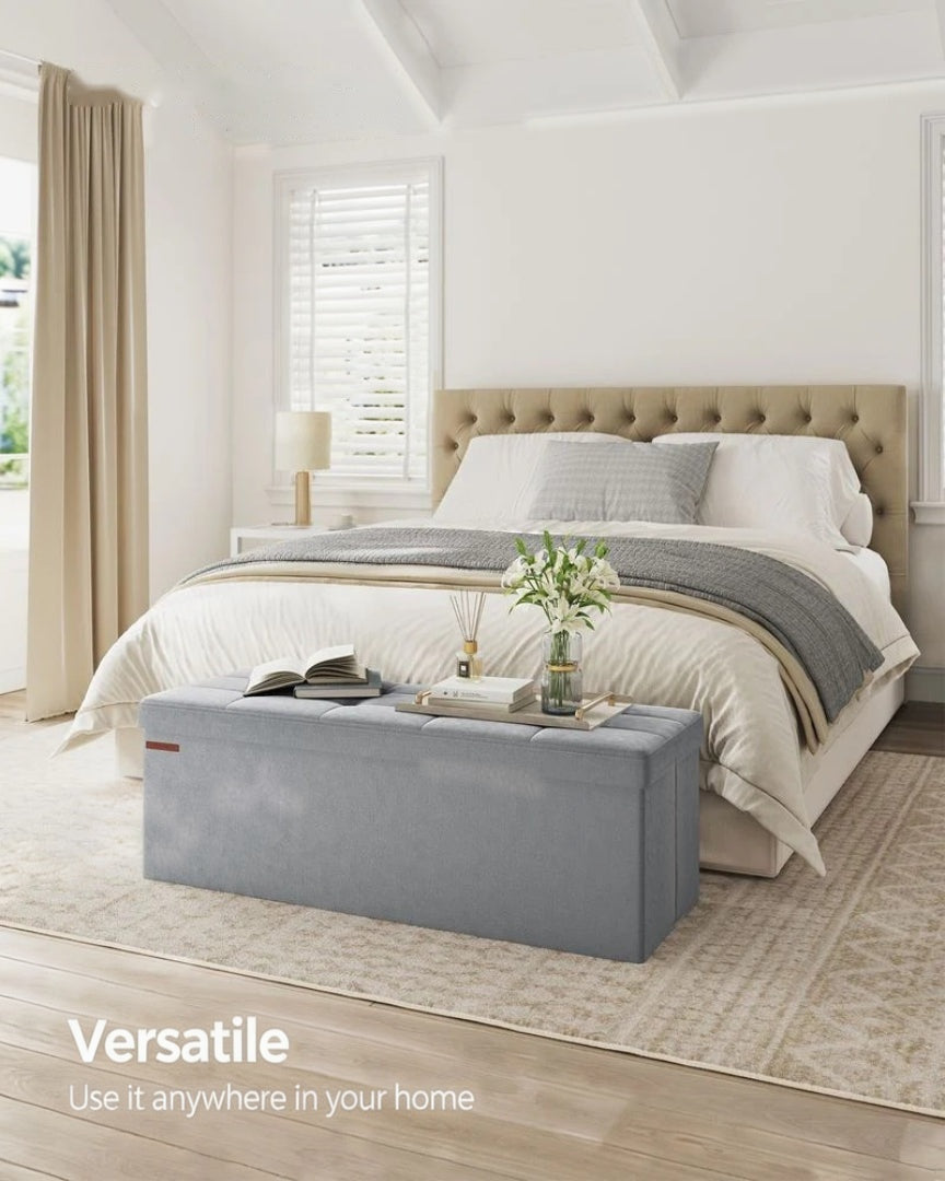 30/43 Inch Storage Ottoman Bench With Flip Lid & Storage Boxes – product view 21 | Ridgefield Furniture