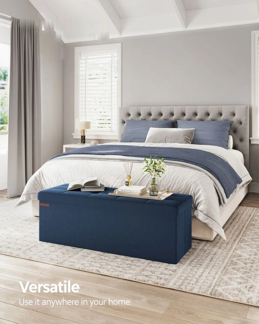 30/43 Inch Storage Ottoman Bench With Flip Lid & Storage Boxes – product view 24 | Ridgefield Furniture