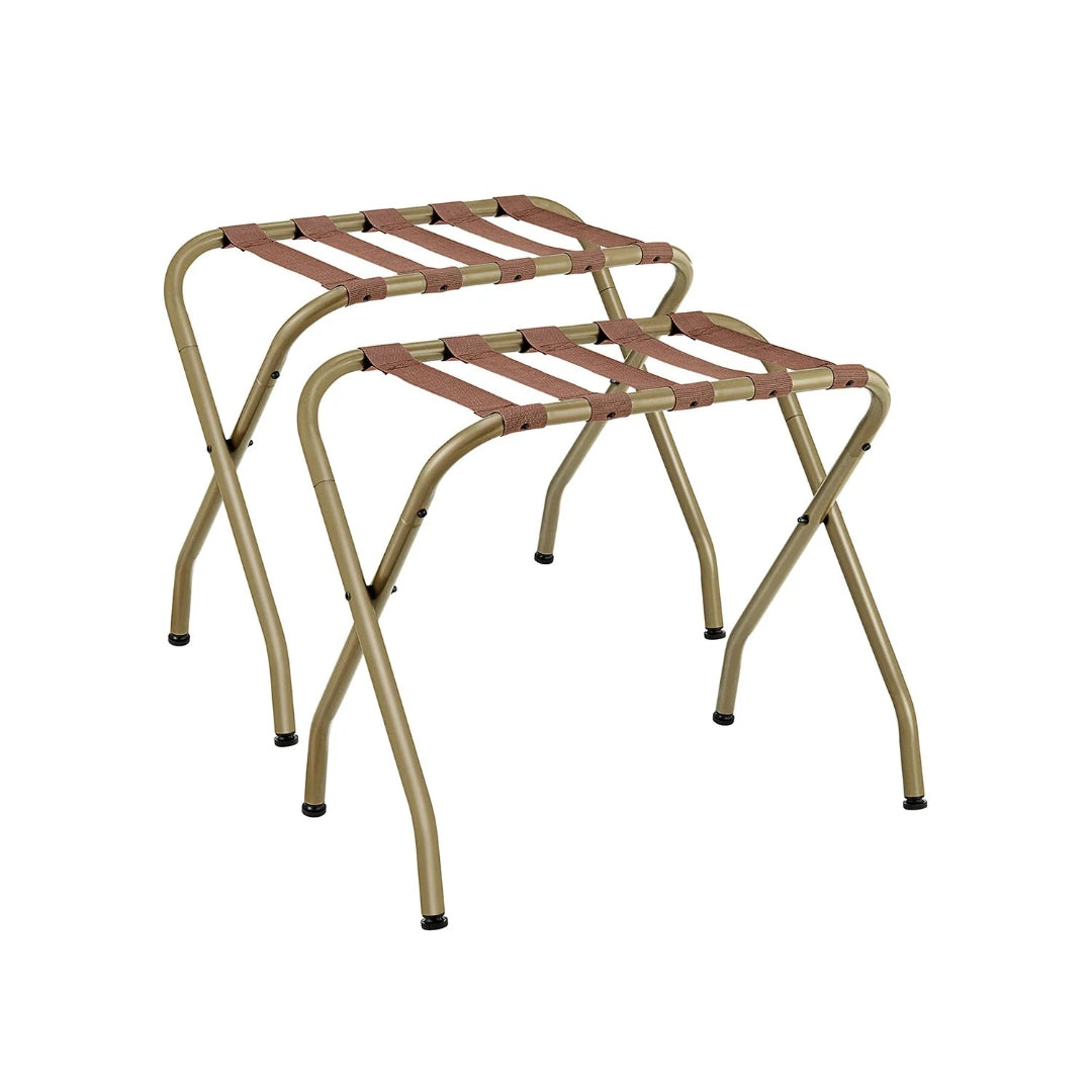 Folding Luggage Rack Steel Suitcase Stand For Guest Room – product view 2 | Ridgefield Furniture