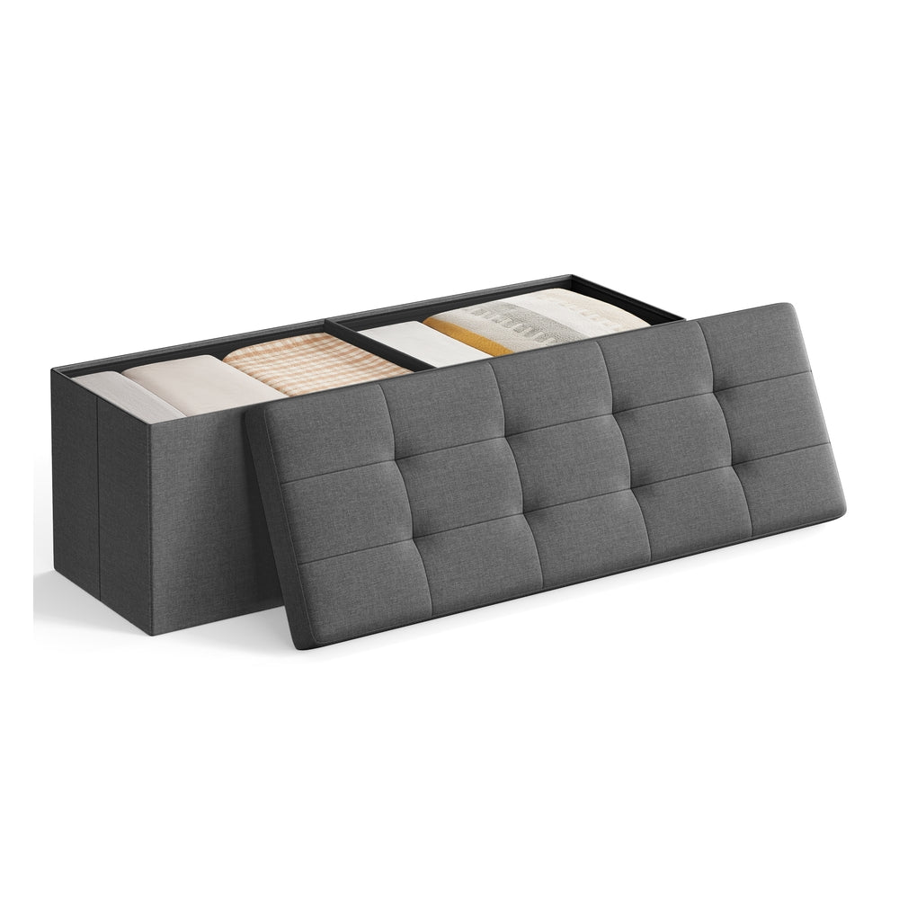 Folding Storage Ottoman Bench - product photo 27