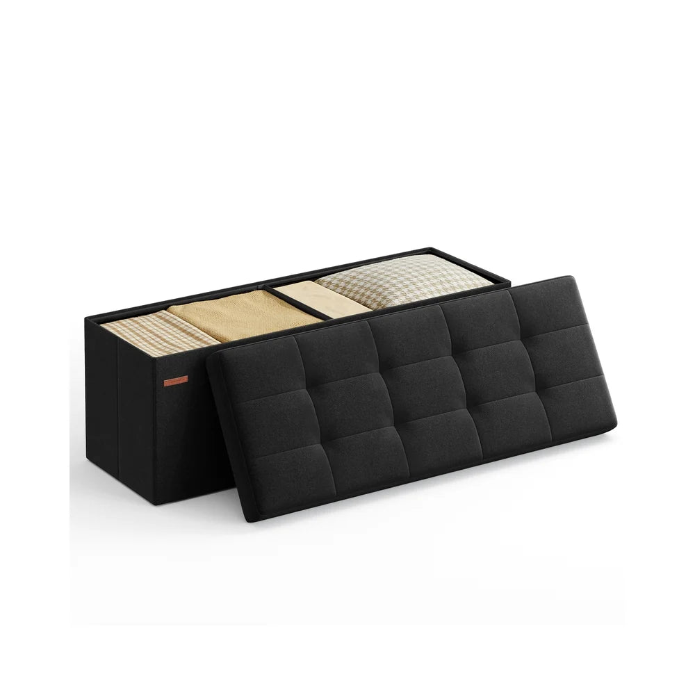 Folding Storage Ottoman Bench - ULSF077B01