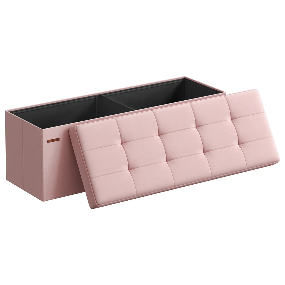Folding Storage Ottoman Bench - ULSF077R11