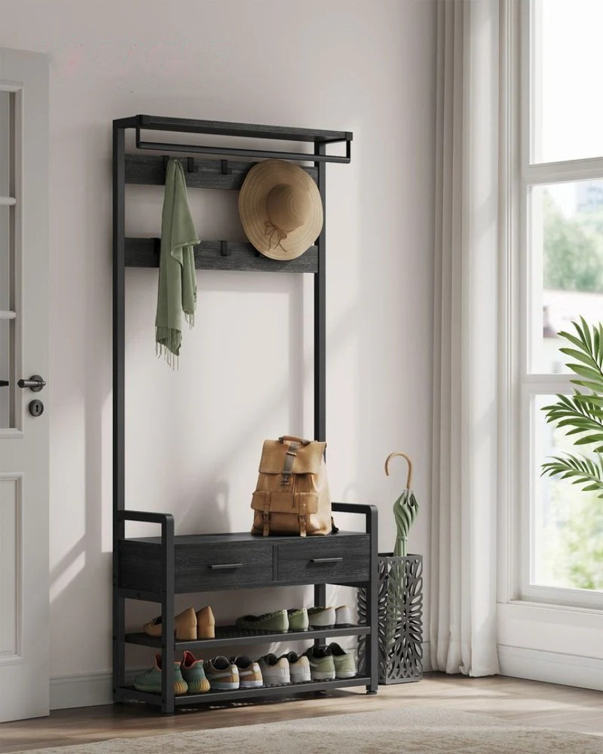 Hall Tree With Bench – product view 9 | Ridgefield Furniture