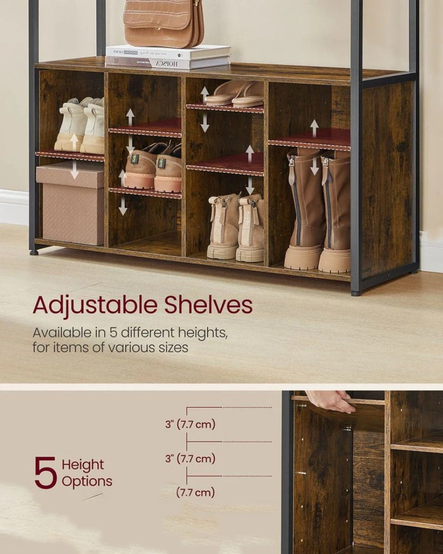 Hall Tree With Bench – product view 5 | Ridgefield Furniture