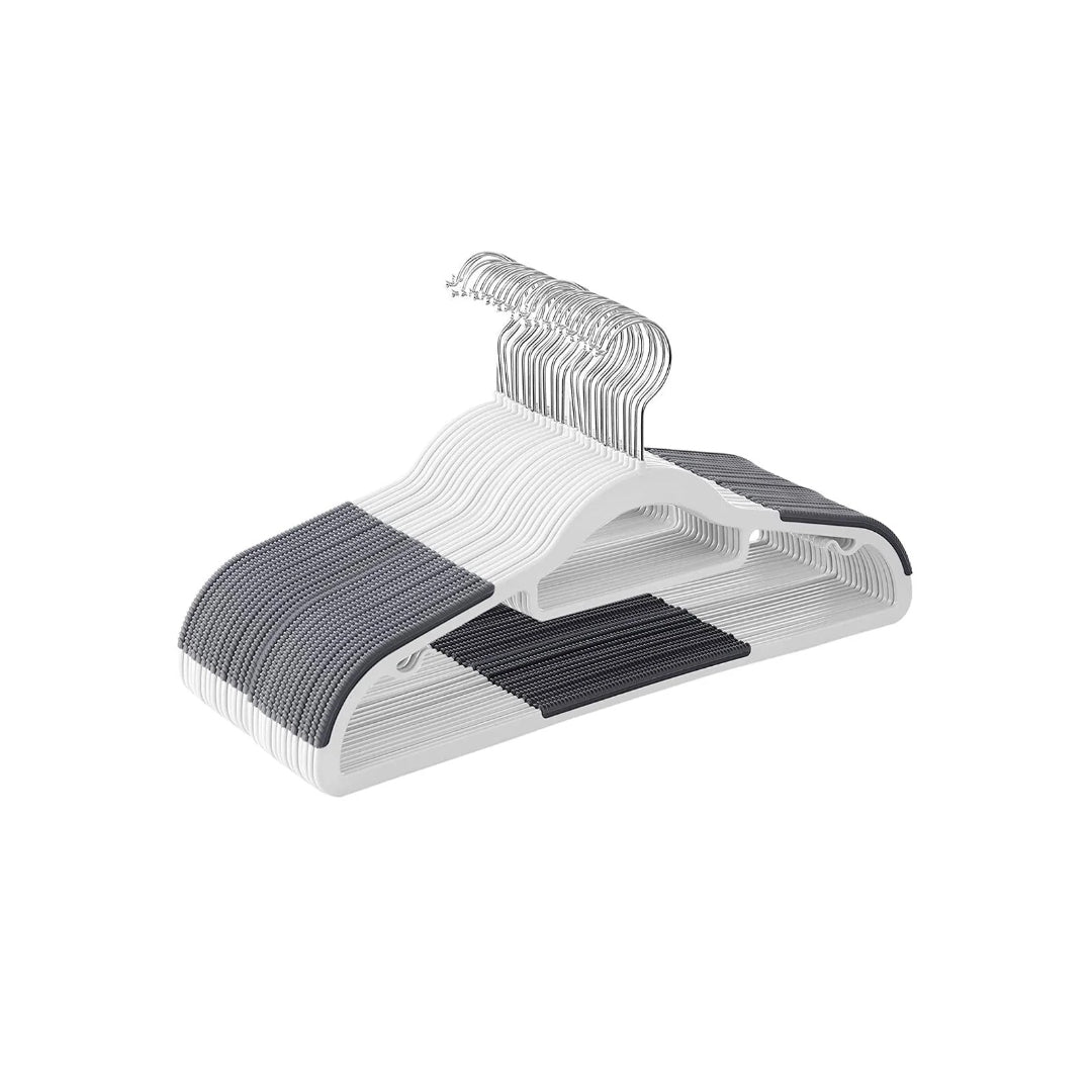 Heavy Duty Plastic Clothes Hangers Pack Of 30 Or 50 – product view 2 | Ridgefield Furniture
