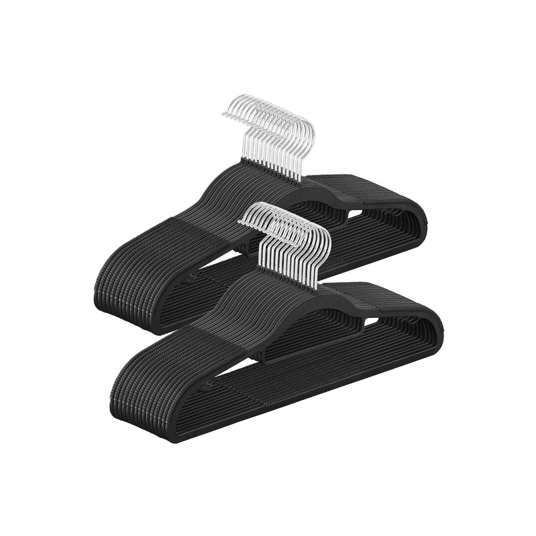 Heavy Duty Plastic Clothes Hangers Pack Of 30 Or 50 – product view 3 | Ridgefield Furniture