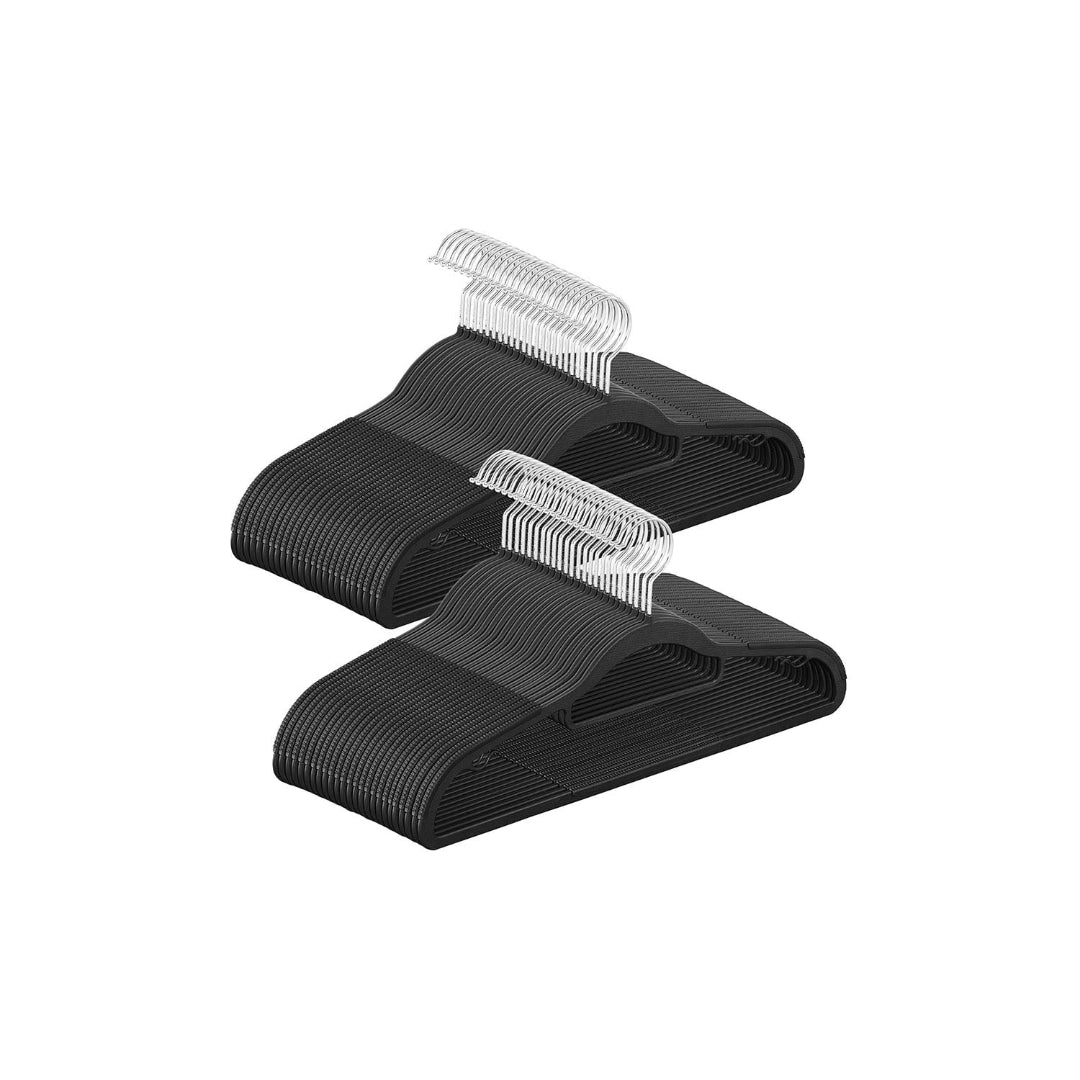 Heavy Duty Plastic Clothes Hangers Pack Of 30 Or 50 – product view 6 | Ridgefield Furniture