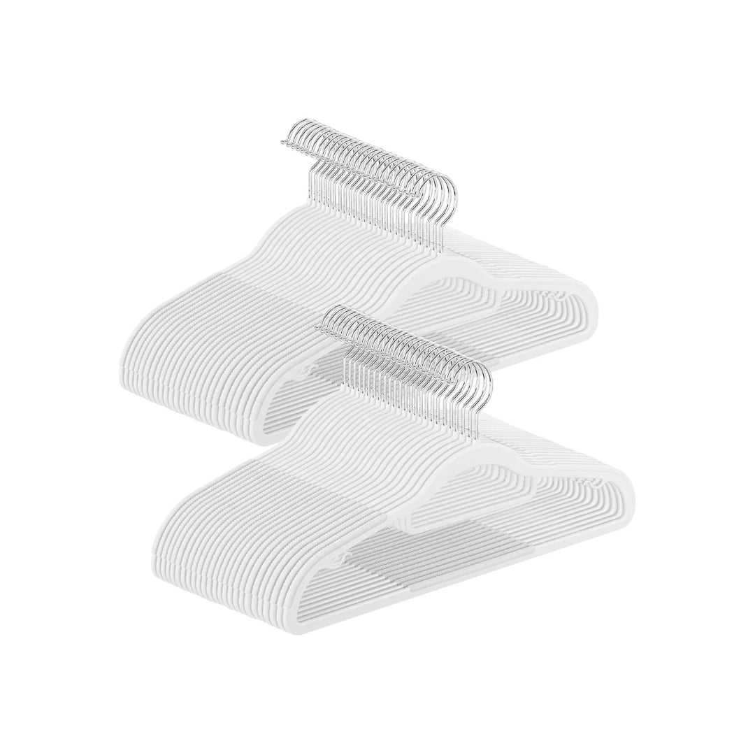Heavy Duty Plastic Clothes Hangers Pack Of 30 Or 50 – product view 8 | Ridgefield Furniture