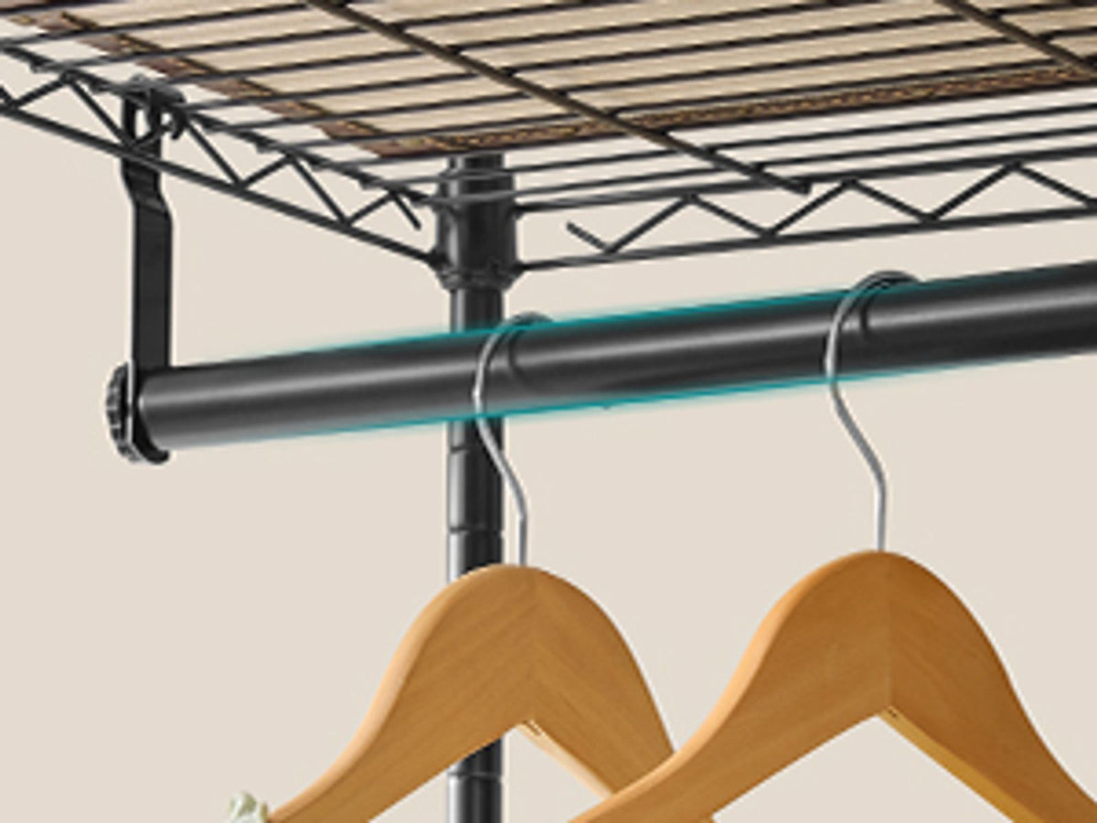 Heavy-Duty Rolling Clothes Rack - product photo 27