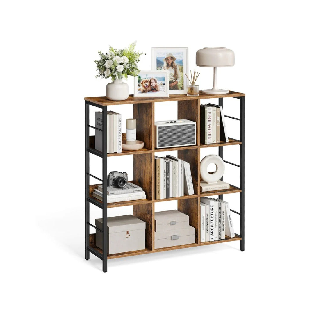 Bookshelf With Storage Cubes – product view 2 | Ridgefield Furniture