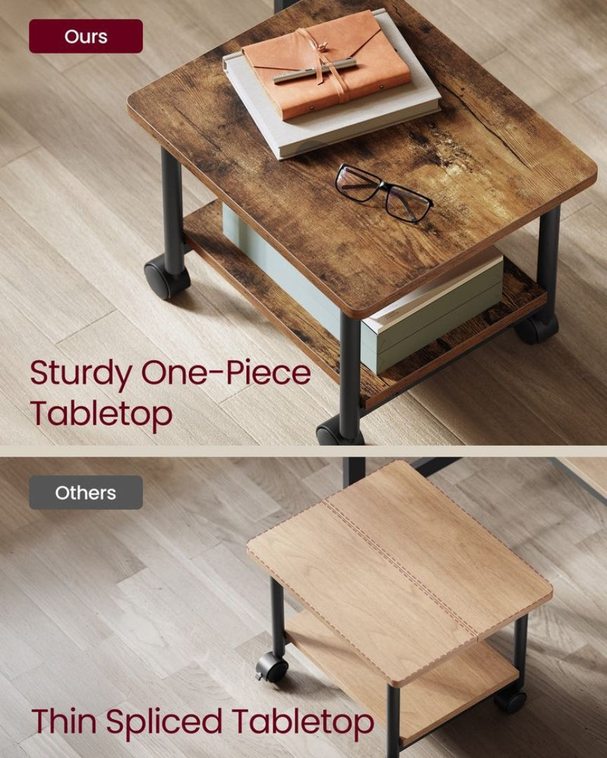 Under Desk Printer Stand With Wheels – product view 5 | Ridgefield Furniture