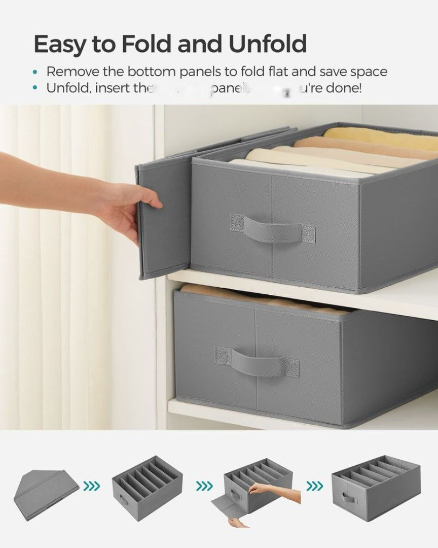 Large Wardrobe Clothes Organizers Set Of 2 – product view 16 | Ridgefield Furniture