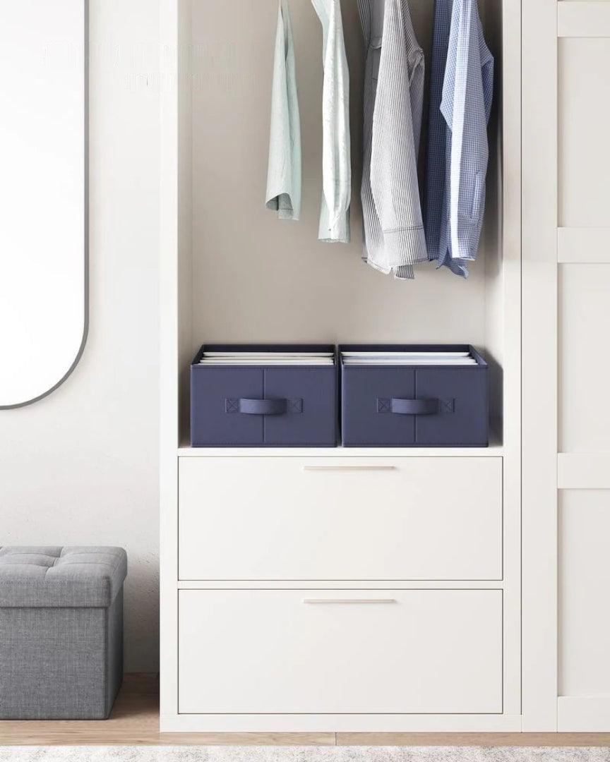 Large Wardrobe Clothes Organizers Set Of 2 – product view 21 | Ridgefield Furniture