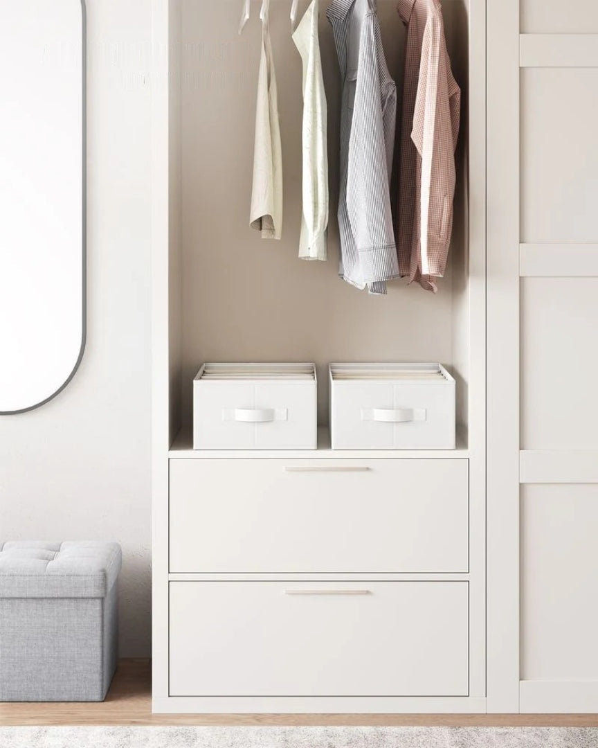 Large Wardrobe Clothes Organizers Set Of 2 – product view 22 | Ridgefield Furniture