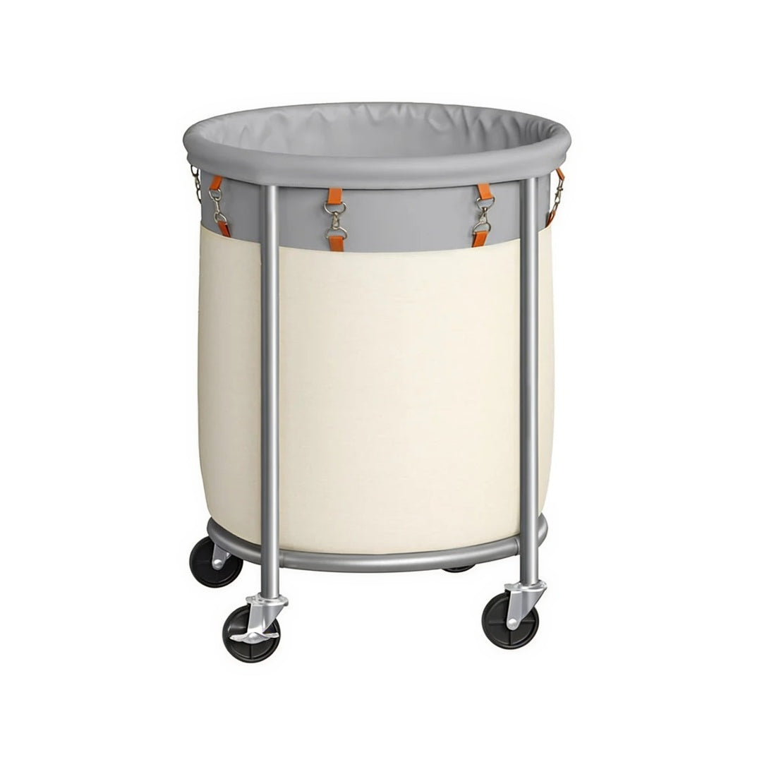Laundry Basket With Wheels 29 Gallon Removable Bag 28in High – product view 6 | Ridgefield Furniture