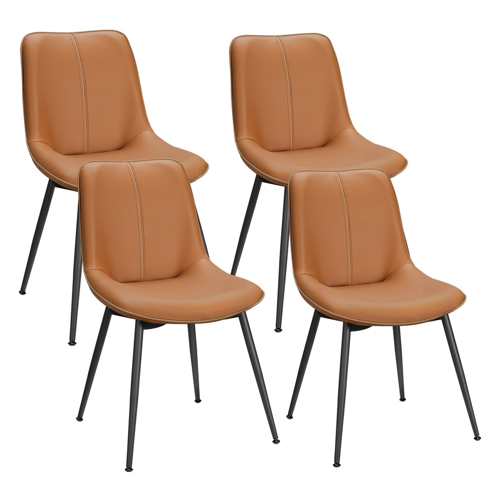 Leather Dining Chairs Set - product photo 17