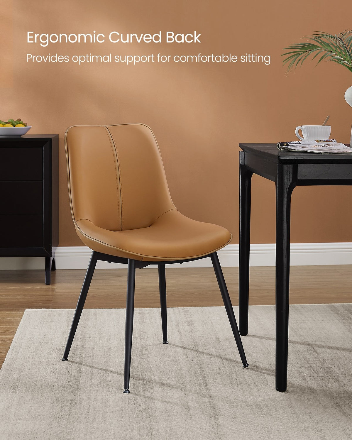 Leather Dining Chairs Set - product photo 19