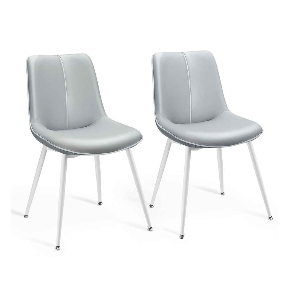 Leather Dining Chairs Set - product photo 25