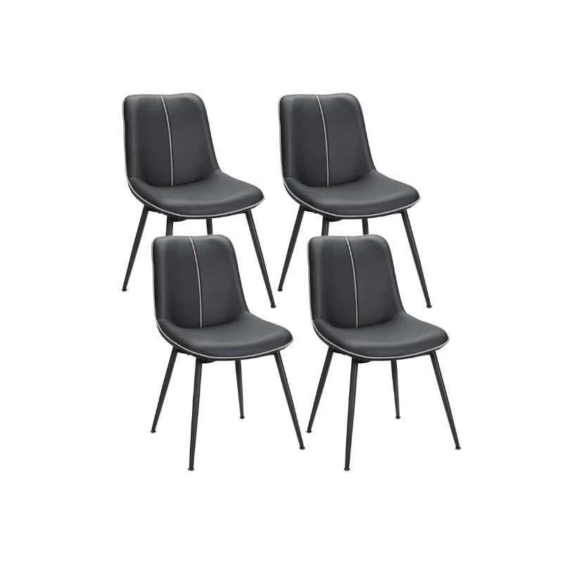 Leather Dining Chairs Set - ULDC141S03