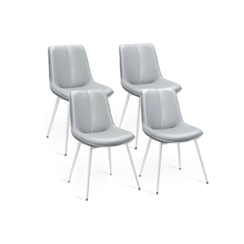 Leather Dining Chairs Set - ULDC141S09