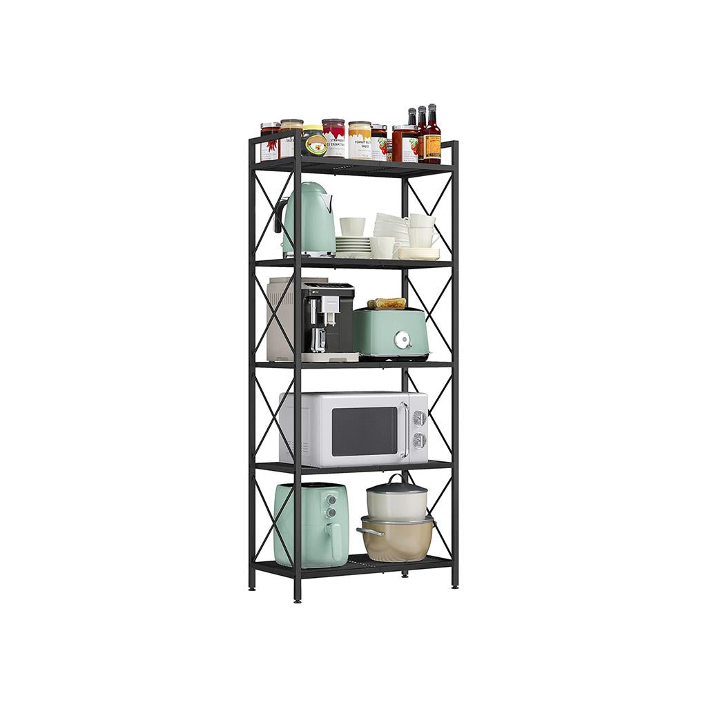 Metal Storage Shelf With X Side Frames - product photo 08