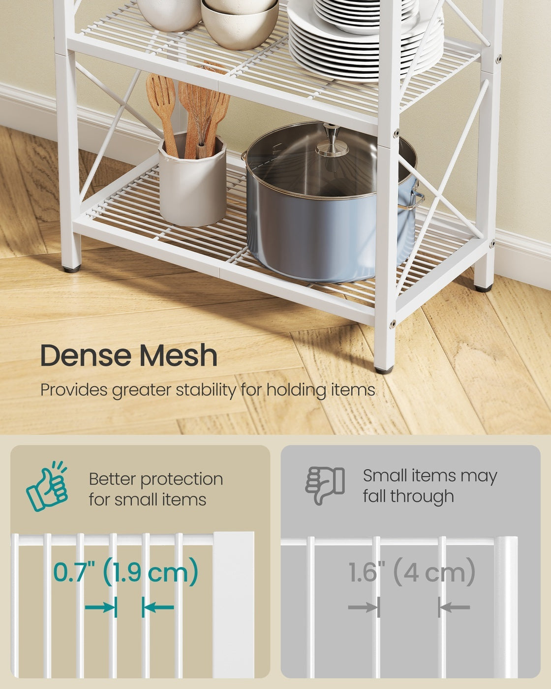 Metal Storage Shelf With X Side Frames - product photo 18