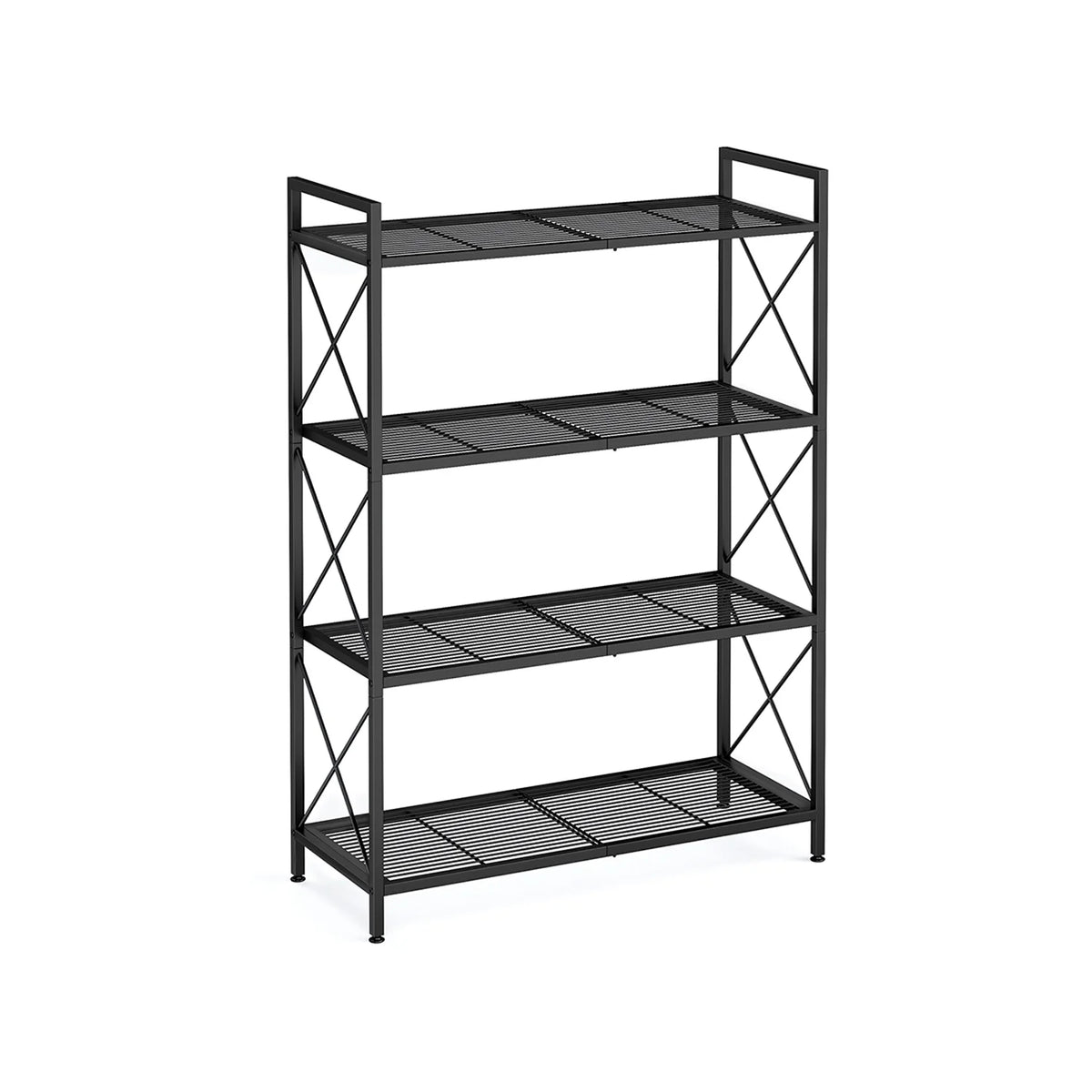 Metal Storage Shelf With X Side Frames - UBSC184B01