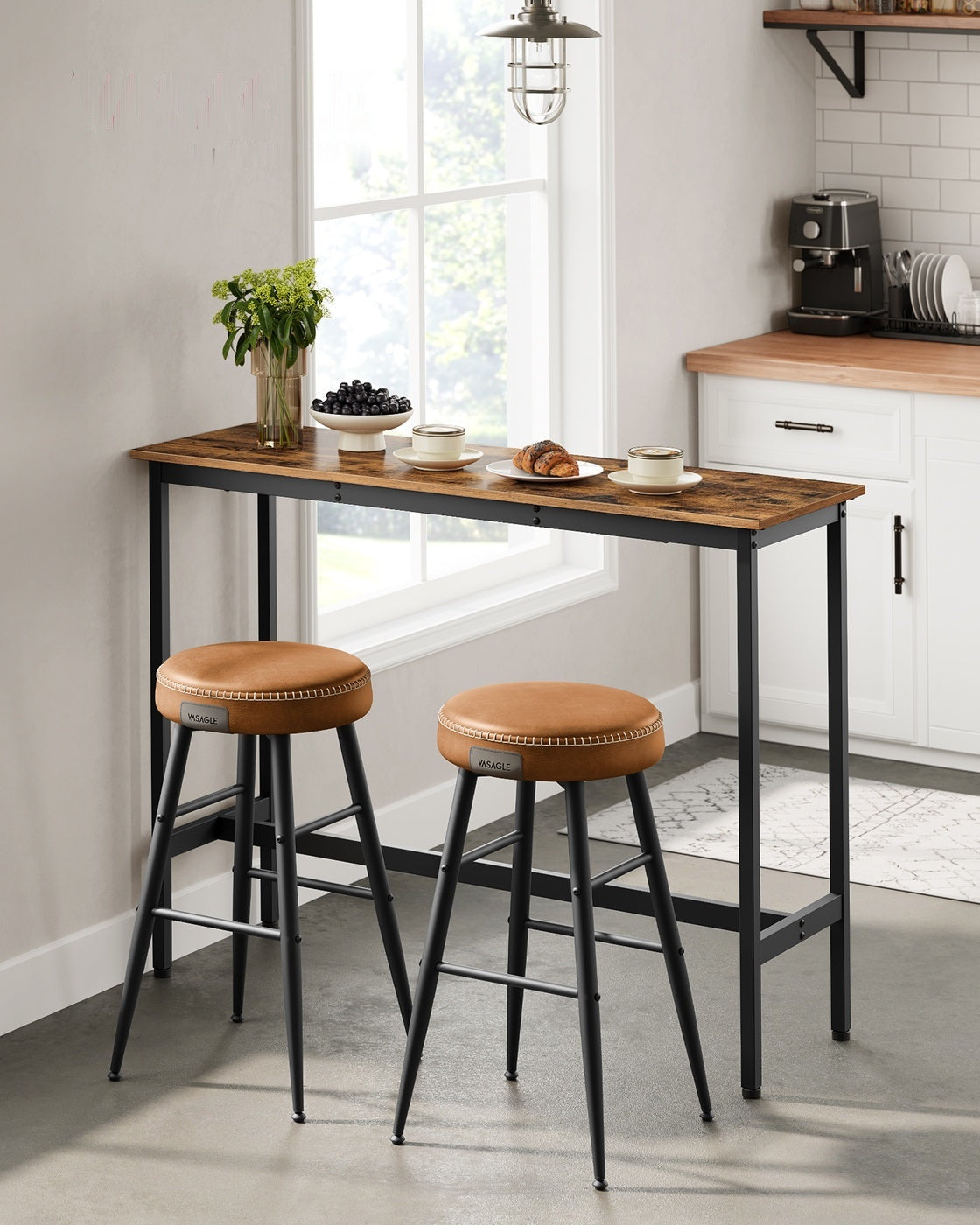 Narrow Bar Table With Metal Frame - product photo 16