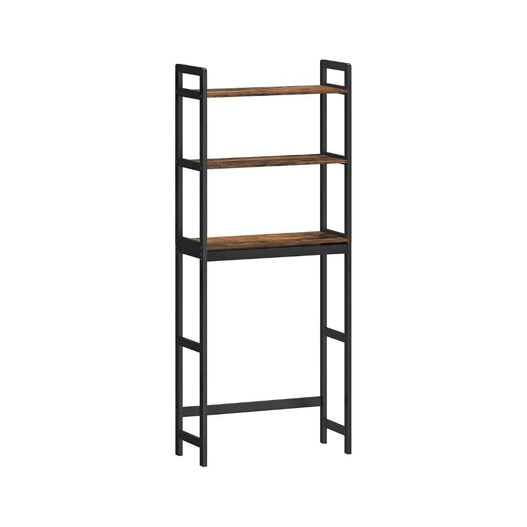 Over Toilet Storage Organizer With Shelves Hooks And Holder – product view 1 | Ridgefield Furniture