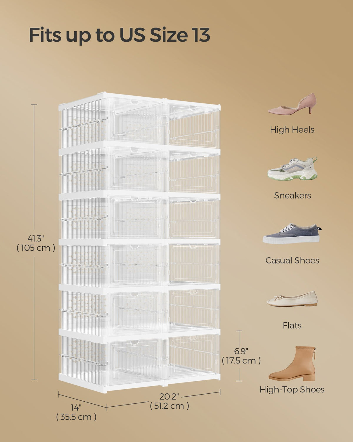 Pack Of Stackable Shoe Boxes - product photo 15