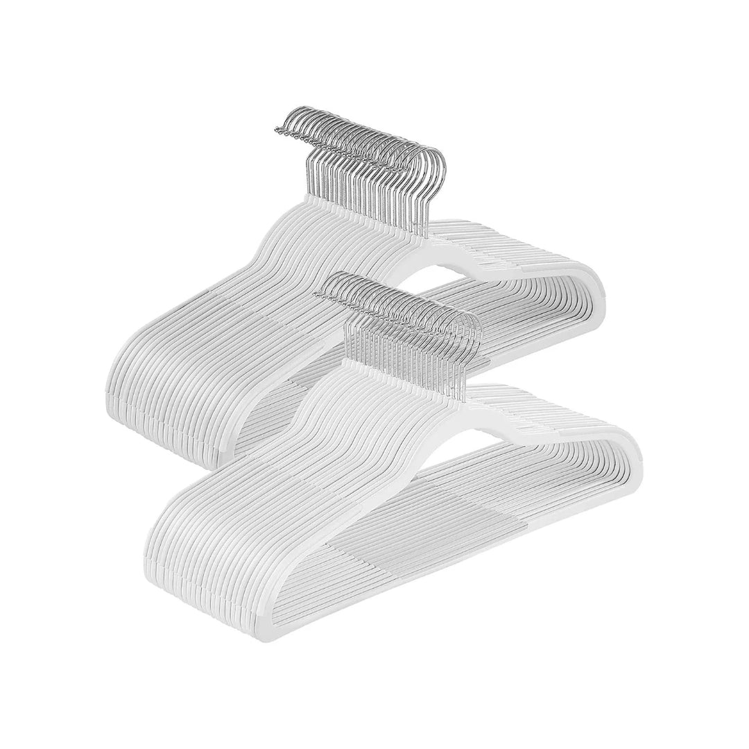 Plastic Coat Hangers Pack Of 50 – product view 4 | Ridgefield Furniture