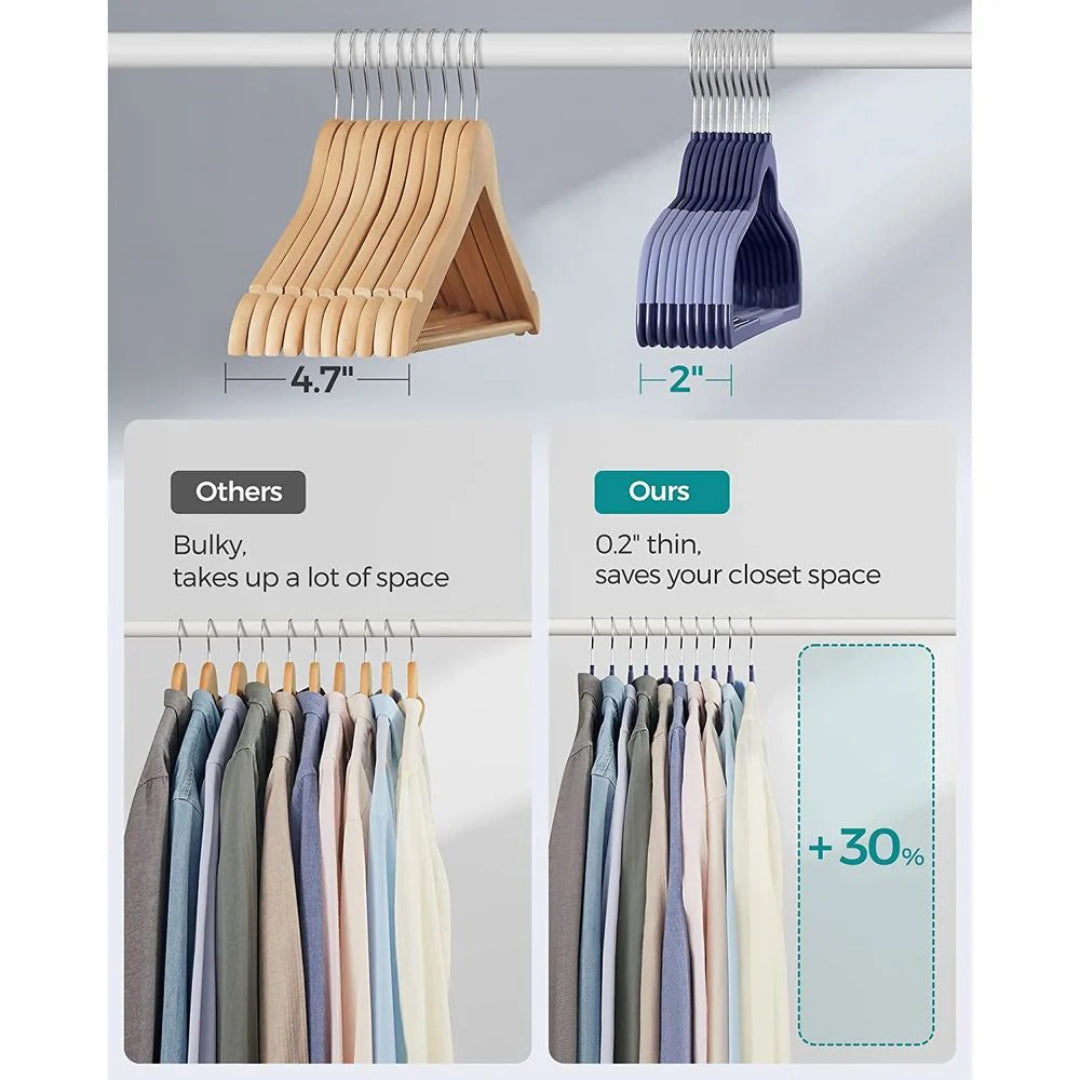 Plastic Coat Hangers Pack Of 50 – product view 16 | Ridgefield Furniture