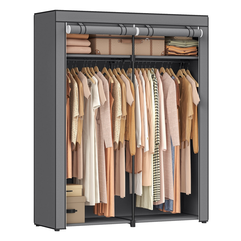 Portable Closet Wardrobe 55.1 X 16.9 X 68.5 Inches - product photo 10