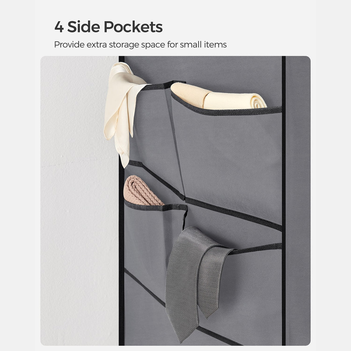 Portable Closet With 3 Shelves - product photo 08