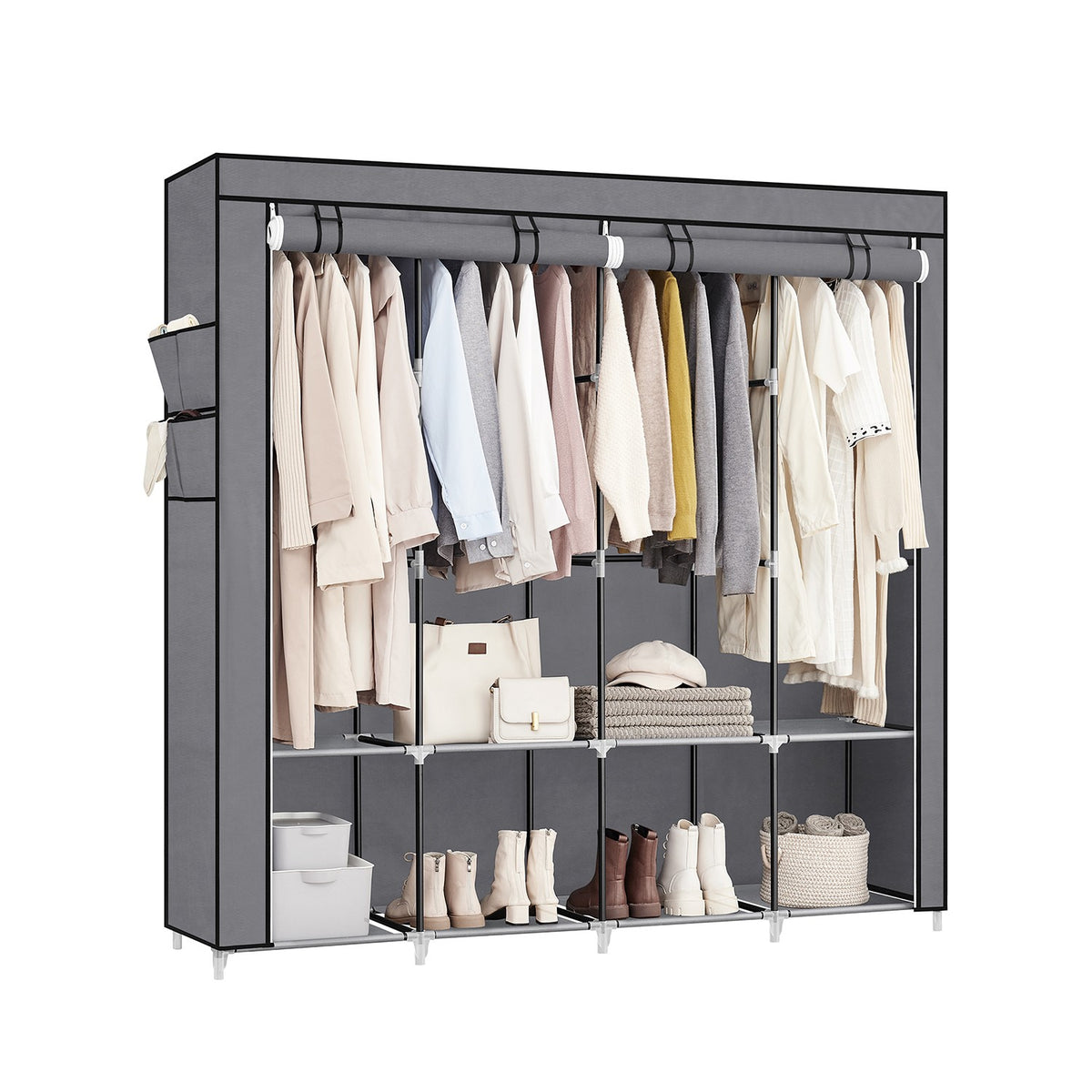 Portable Closet With 3 Shelves - product photo 29