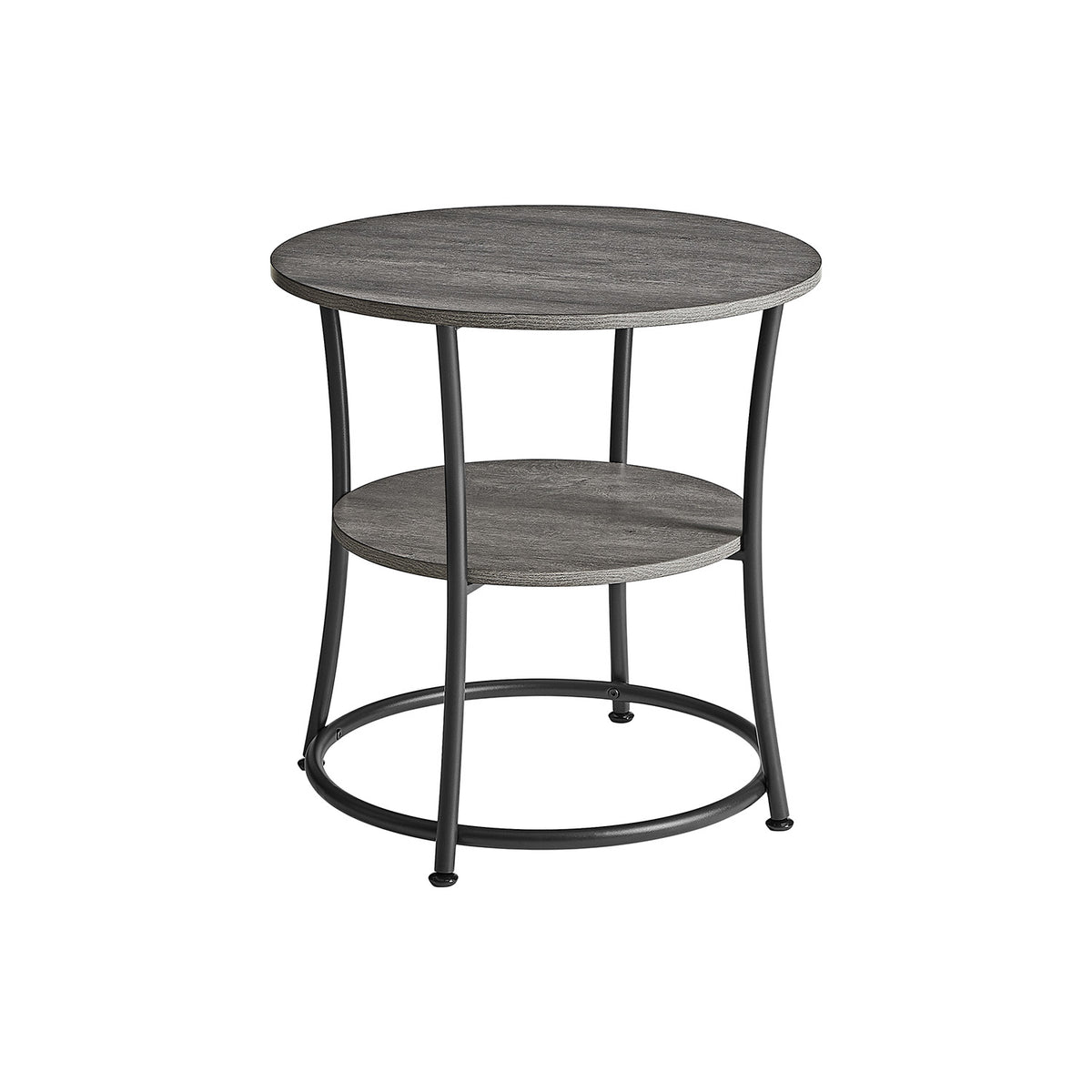 Round End Table With 2 Shelves - product photo 28