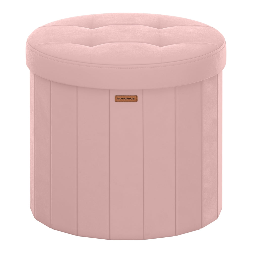 Round Storage Ottoman With Removable Lid - product photo 13