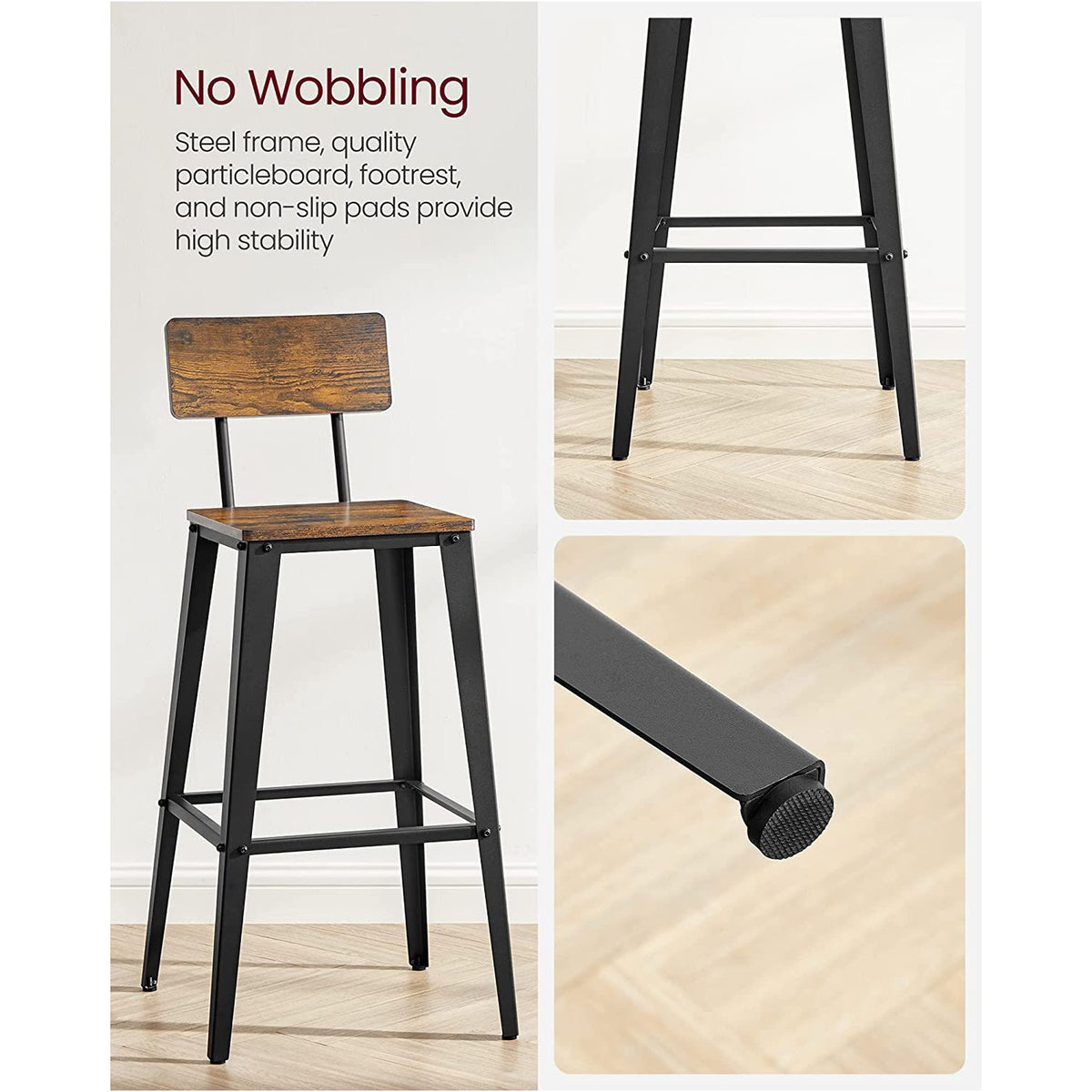 Set Of 2 Bar Stools - product photo 33